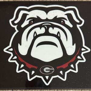 Fierce Bulldog Logo License Plate